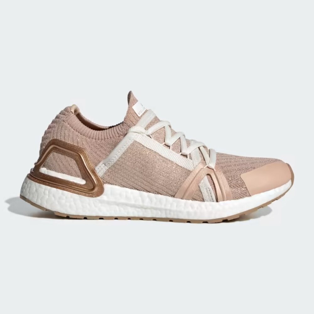 Adidas by Stella McCartney Ultraboost 20 Shoes Gold / Copper / Pink  Size 9